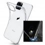  Capa Anti Shock iPhone 11 Pro Max Tela 6.5 + Pelicula Gel Wlxy Fina Capinha Silicone Transparente