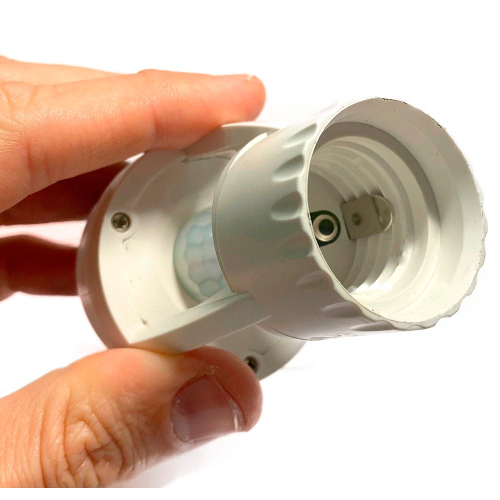 Adaptador Sensor Presença Lâmpada Bocal E27 360 Movimento - HARDFAST INFORMÁTICA