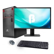 Computador Office Standard Pentium G5420, 8GB de Memória, HD 1TB, HDMI, Gabinete ATX + Monitor 18,5