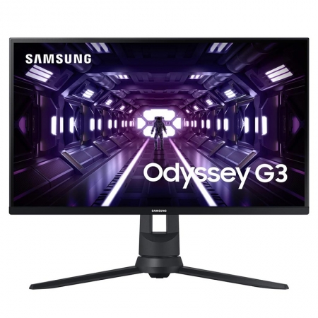 Monitor Gamer 24" Samsung Odyssey - Tela Full HD, 1ms, HDMI/DisplayPort, FreeSync Premium, 144Hz, Altura Ajustável - Série G3 24G35
