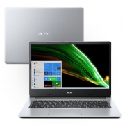 Notebook Acer Aspire A314 Intel Dual Core, 4GB, SSD 240GB NVMe, Tela 14