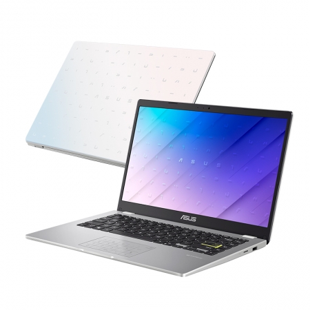 Notebook Asus E410 Intel Dual Core, 4GB, SSD 128GB, tela 14", Windows 11 Pro - Dreamy White / Branco