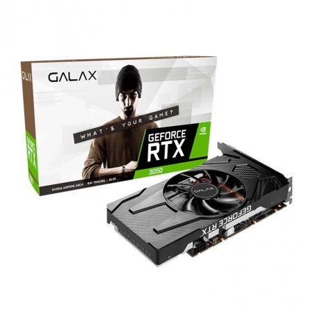 Placa de vídeo GeForce RTX 3050 8GB Galax - 1-click OC, GDDR6, 128-Bit