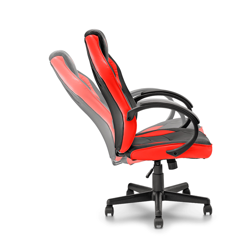 Cadeira Gamer Multilaser Warrior Preta/Vermelho GA162