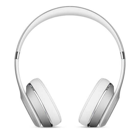 Fone de ouvido Beats Solo3 Wireless - Bluetooth, Carregamento rápido Fast Fuel - MNEQ2 Prateado