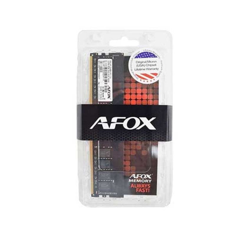 Memória Ddr3 4GB, 1600MHz, Afox