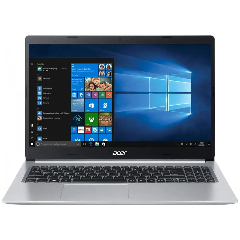 Notebook Acer Aspire 5 A515 Intel Core i7 10ªG, 8GB, SSD 512GB NVMe, 15.6" Full HD