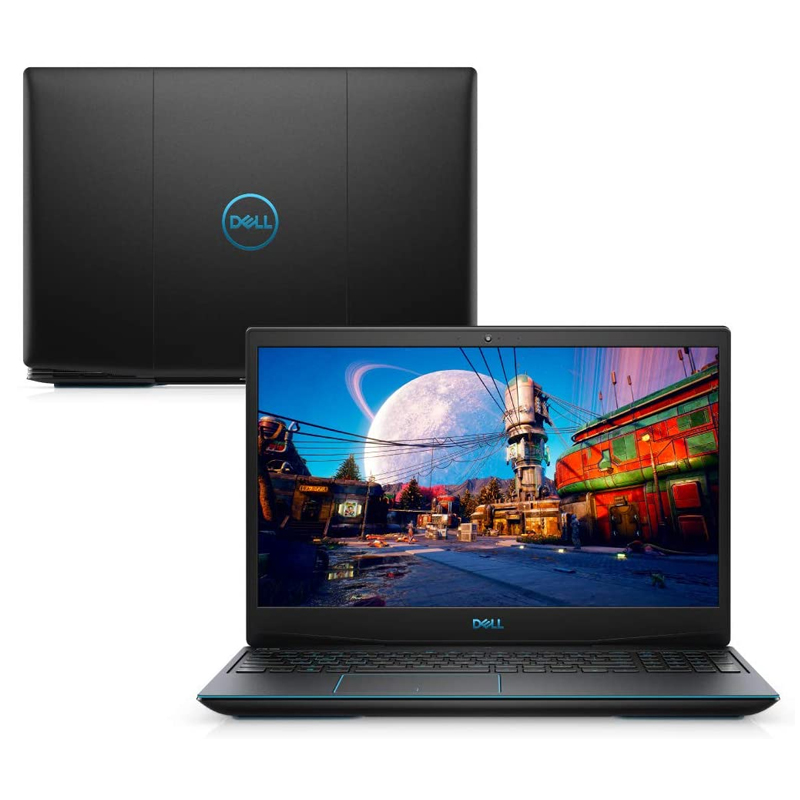 Notebook Gamer Dell G3 3500 Intel Core i5 10ªG, 8GB, SSD 256GB + HD 1TB, GeForce GTX1650 4GB, 15.6" Full HD