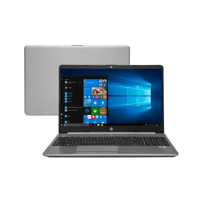 Notebook HP 256-G8 i7 10ºG, Memória 16GB, SSD 256GB, Tela LED 15.6", Windows 10