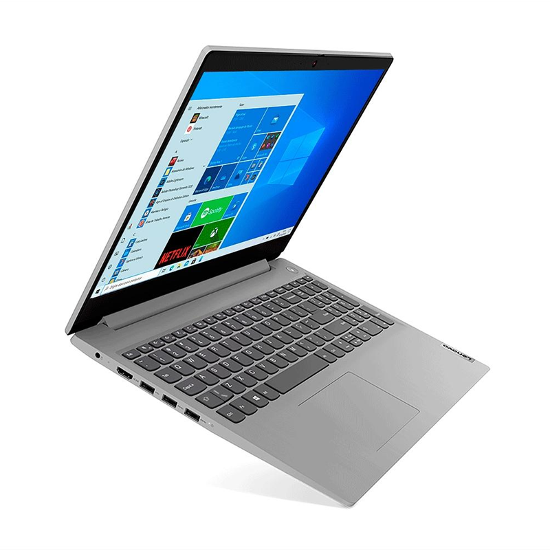 Notebook Lenovo Ideapad 3i Intel Dual Core, 4GB, SSD 240GB, Tela 15.6"
