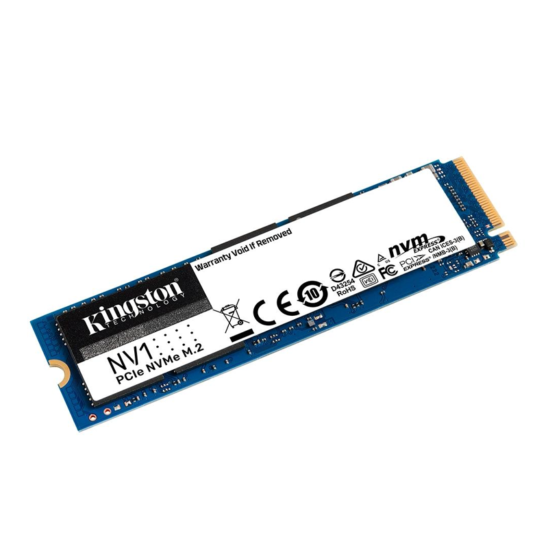 SSD 250GB M.2 NVMe Kingston NV1 - 2100MBs/1700MBs - M2 2280 SNVS/250G