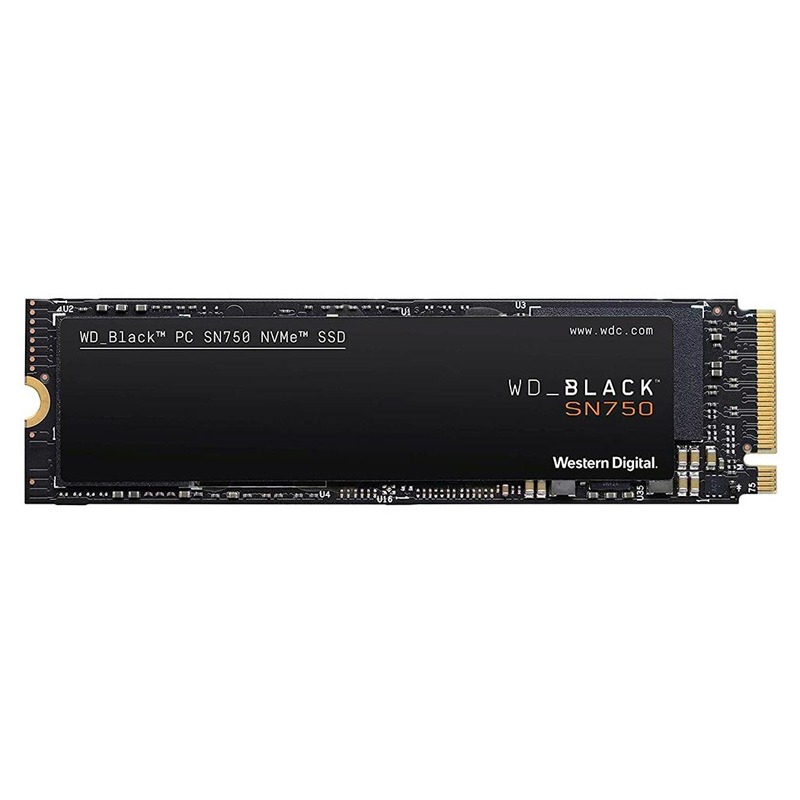 SSD 500GB M2 NVMe WD Black SN750 - 3430/2600MBs, M2 2280 - WDS500G3X0C