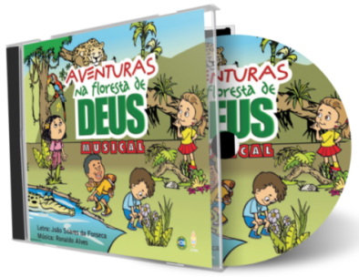 CD AVENTURAS NA FLORESTA DE DEUS  - LOJA VIRTUAL UFMBB
