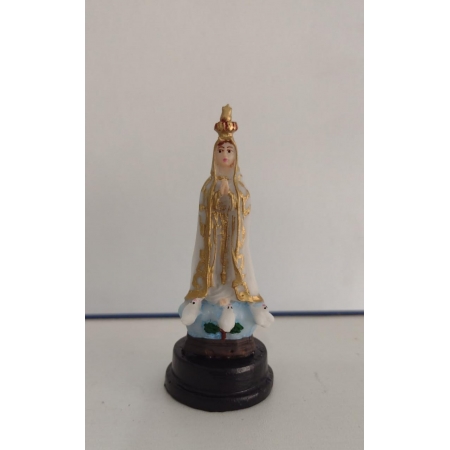 IV60 - Nossa Senhora de Fatima 8cm Resina