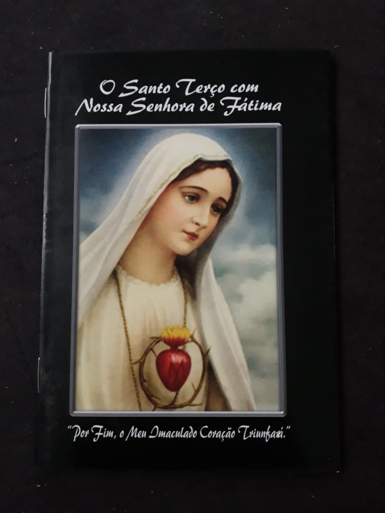 O Santo Terço com Nossa Senhora Fatima  - VindVedShop - Distribuidora Catolica