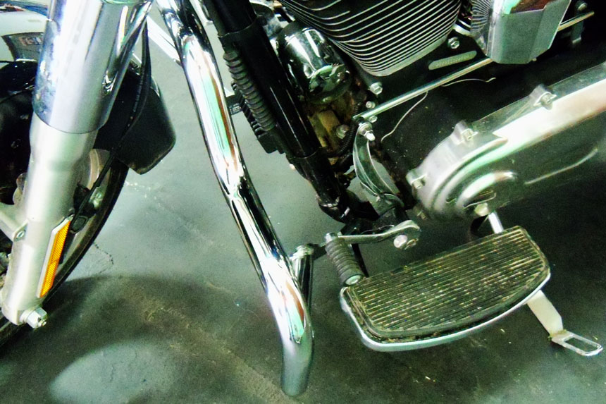 Protetor de Motor para Harley Davidson Lowrider Switchback Moustache c/ Borracha de apoio - Customer