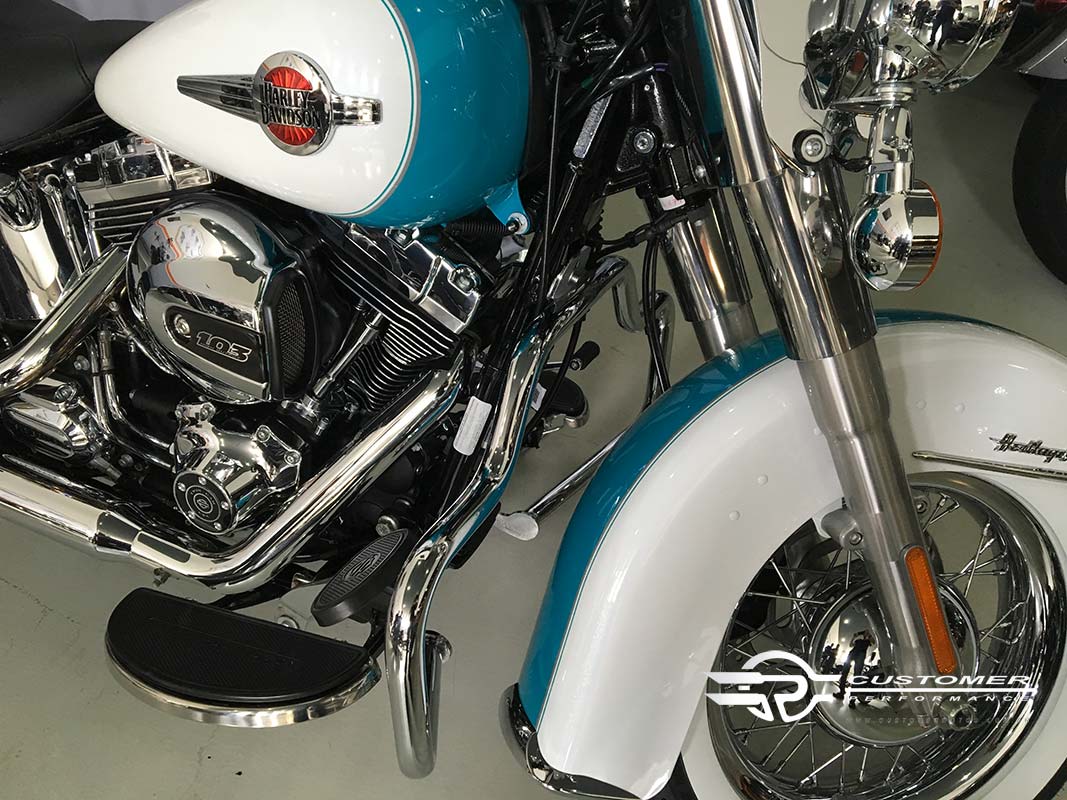 Protetor de Motor para Harley Davidson Softail Heritage Moustache - Customer