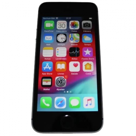 iPhone SE MLLN2BZ/A 4" 16GB - Cinza espacial
