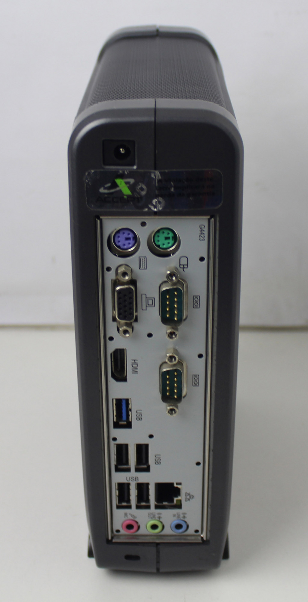 35 UNIDADES - MINI PC P/PDV ACCEPT SMART CLIENT 2KV2 DUAL CORE 2.41GHZ 8GB SSD-32GB (SERIAL DB9)
