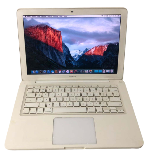 Macbook White MC207LL/A 13.3" Intel Core 2 Duo 2.26GHz 4GB HD-500GB