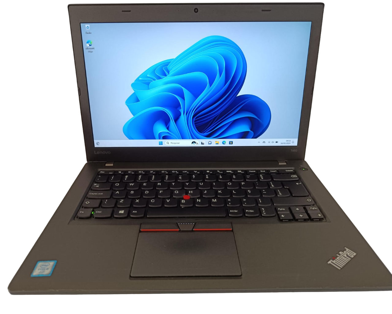 Notebook Lenovo, Thinkpad T460, Tela 14