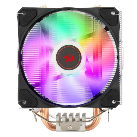 Cooler P/ Processador Redragon Tyr LED RGB 120mm AMD Intel CC-9104 - PC FLORIPA