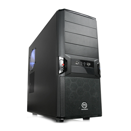 Gabinete ATX Thermaltake V3 Black Edition - VL80001W2Z - PC FLORIPA