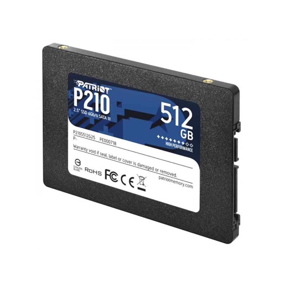 SSD Patriot 512GB 2,5´ SATA III - P210S512G25 - PC FLORIPA