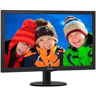 Monitor Philips 23 LED 233V5QHABP Widescreen - HDMI - VGA - PC FLORIPA