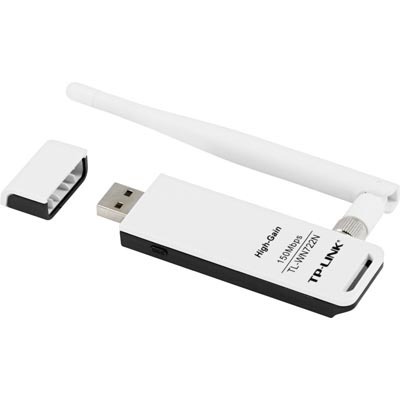 Adaptador TP-Link TL-WN722N USB Wireless 150Mbps v3.0 (EU) - PC FLORIPA