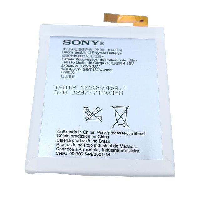 Bateria Sony Xperia M4 Aqua E2303 E2333 1ICP4/64/74 Original + Ferramentas