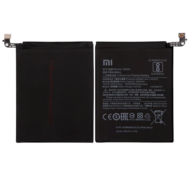 Bateria Xiaomi Original Redmi Note 6 BN46 + Ferramentas + Cola