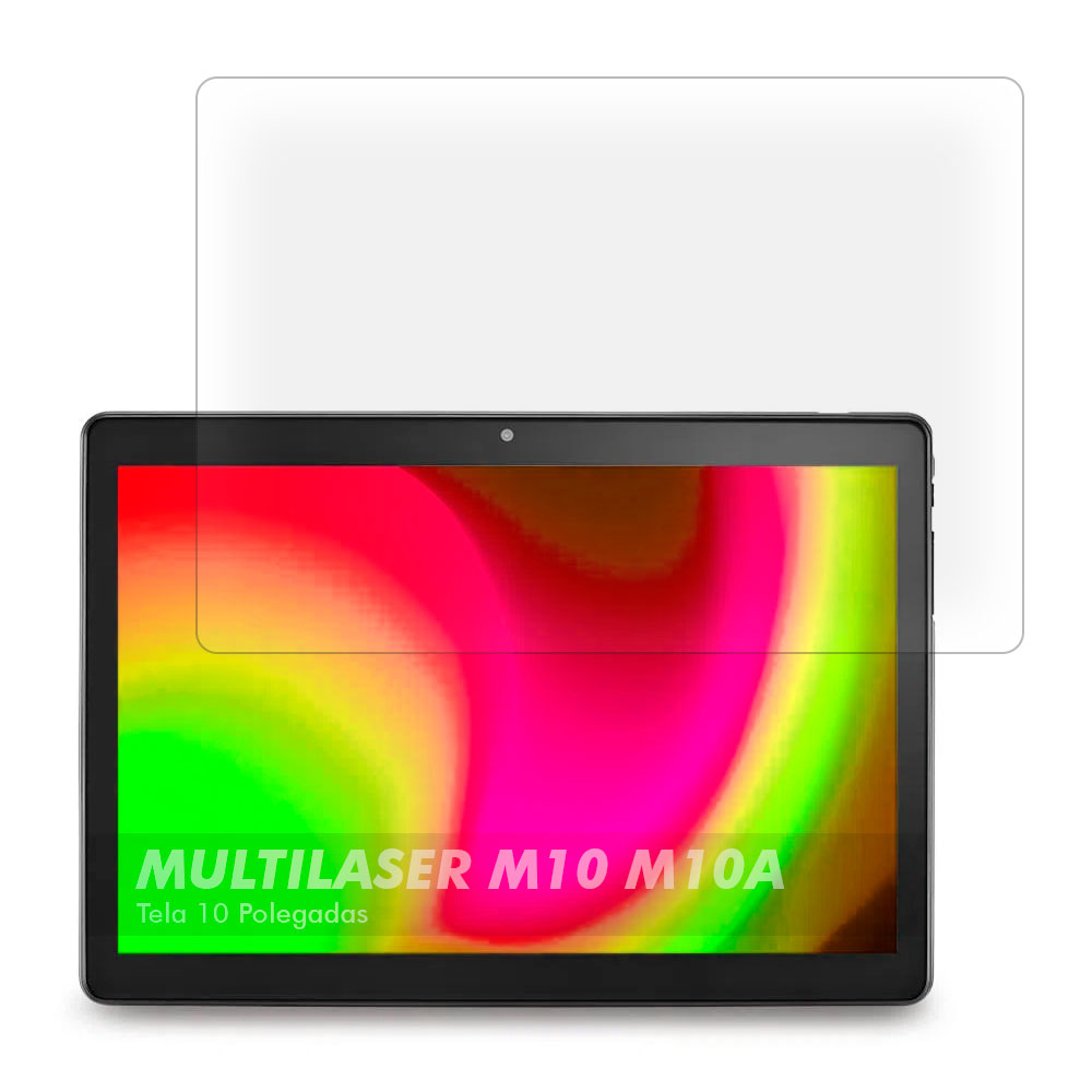 Pelicula de Vidro Para Tablet Multilaser M10 M10a 10 Polegadas Encaixe Perfeito Fácil Aplicação