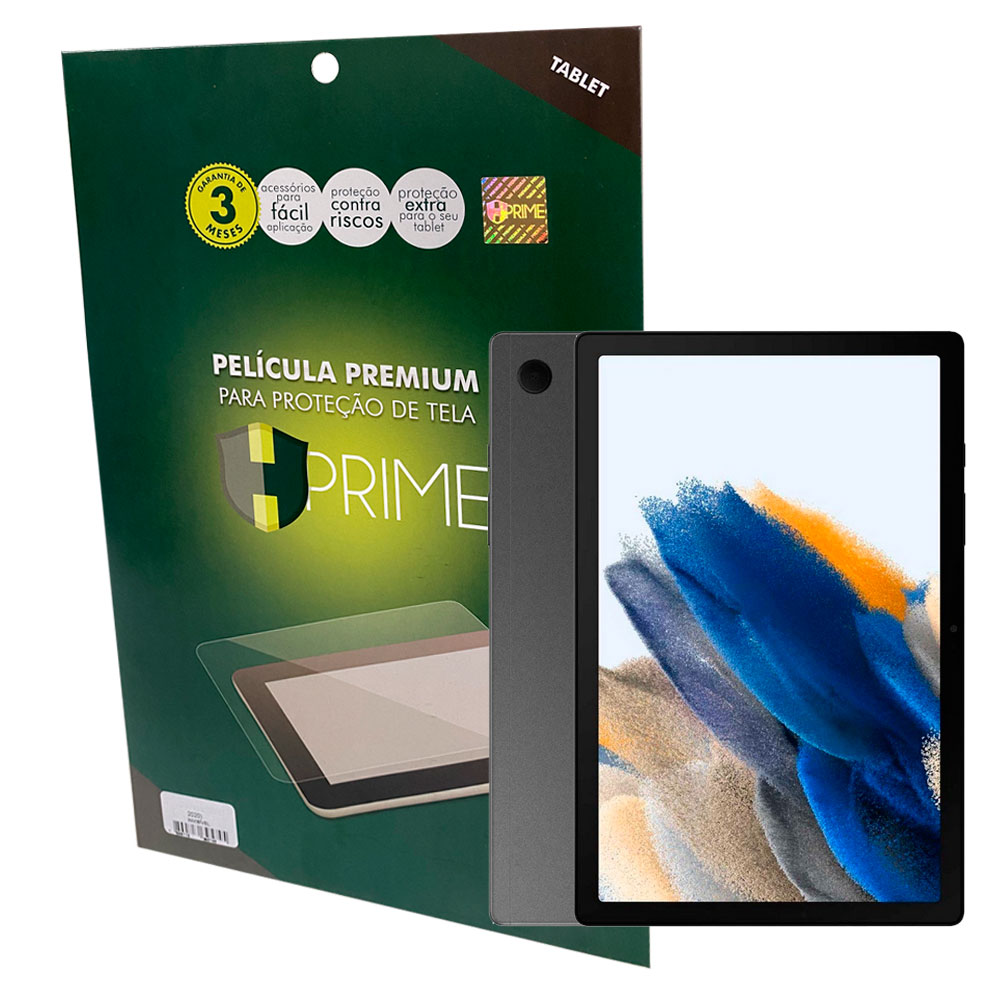 Pelicula Protetora Galaxy Tab A8 X200 X205 10.5 Polegadas Anti Queda Encaixe Perfeito Hprime Premium