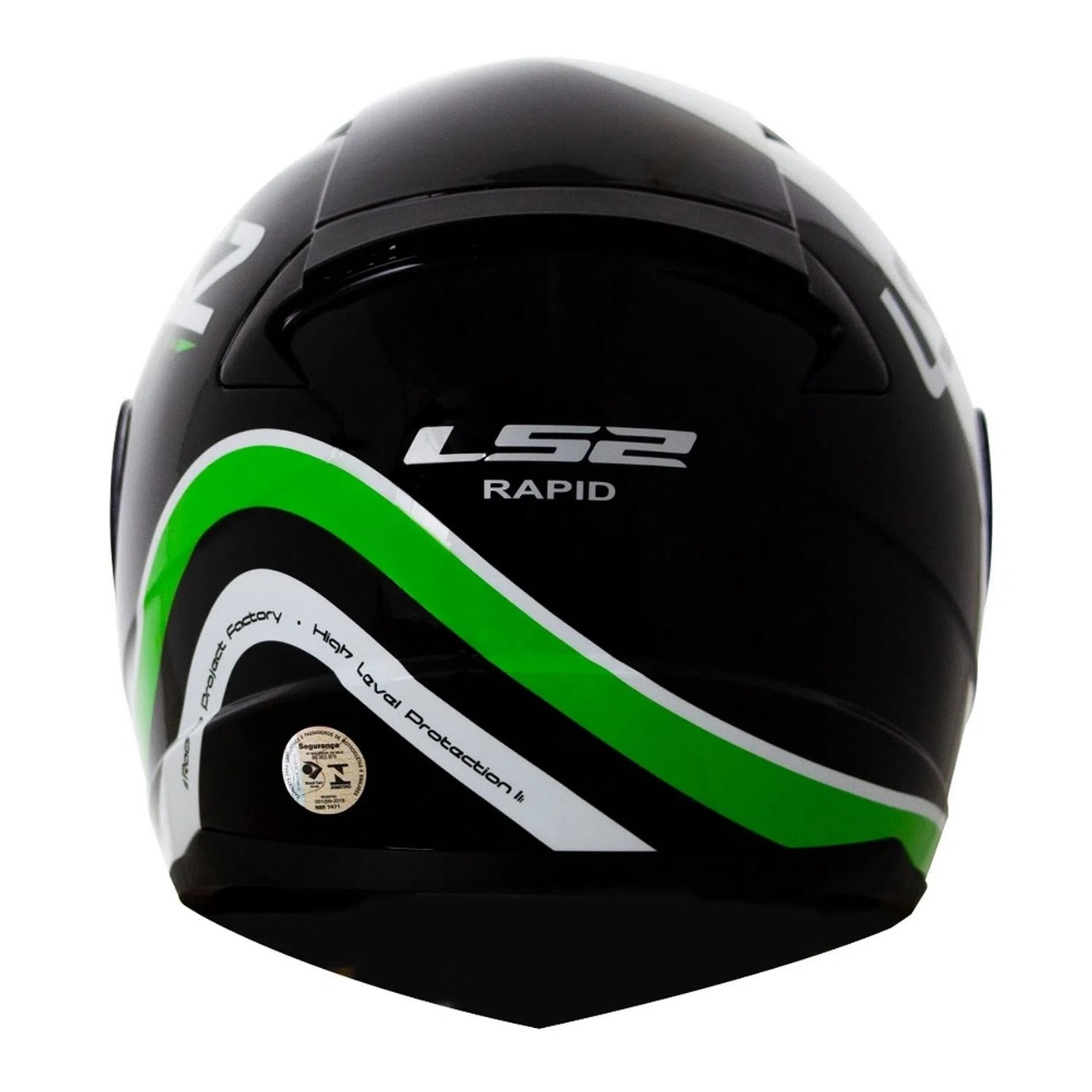 Capacete LS2 FF353 Rapid Stark Verde Preto - Nova Centro Boutique Roupas para Motociclistas