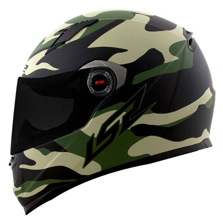 Capacete LS2 FF358 Army (Verde) - Nova Centro Boutique Roupas para Motociclistas