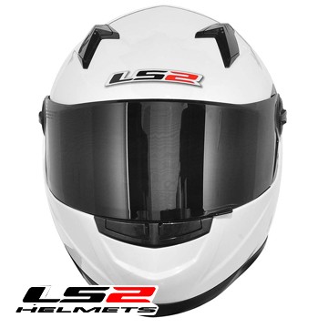 Capacete LS2 FF358 Gloss White - Nova Centro Boutique Roupas para Motociclistas