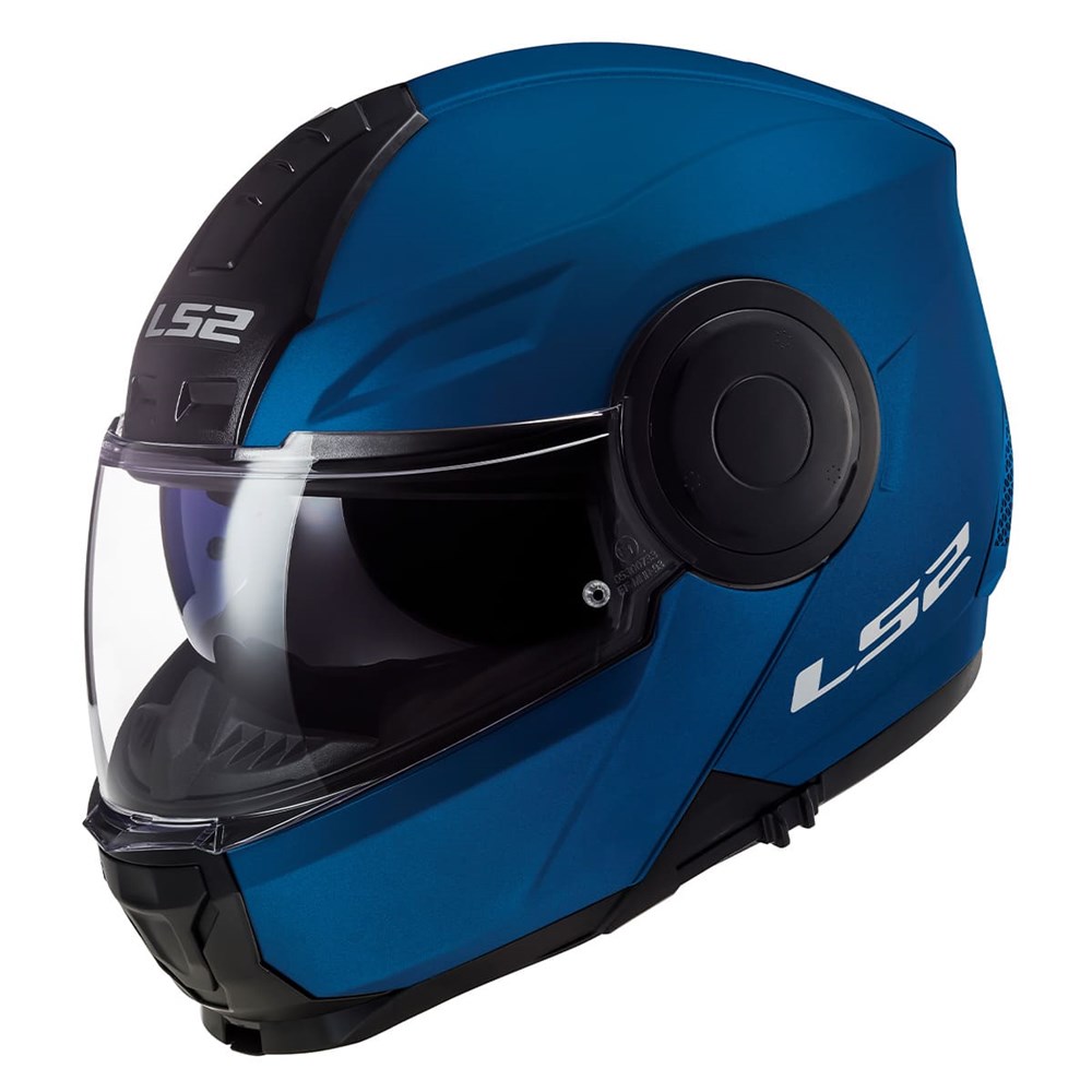 Capacete Ls2 Scope FF902 Monocolor Azul Fosco - Nova Centro Boutique Roupas para Motociclistas