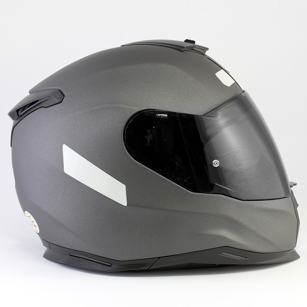 Capacete Nexx SX100 Core Edition - Cinza Fosco (C/ Viseira Solar) - Nova Centro Boutique Roupas para Motociclistas