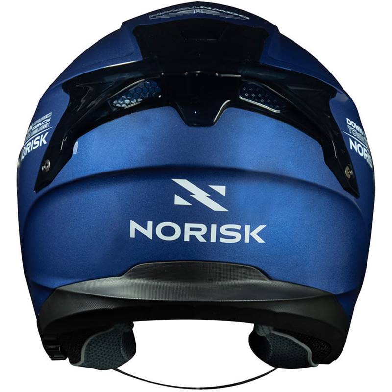 Capacete Norisk Downtown Monocolor Azul - Lançamento  - Nova Centro Boutique Roupas para Motociclistas