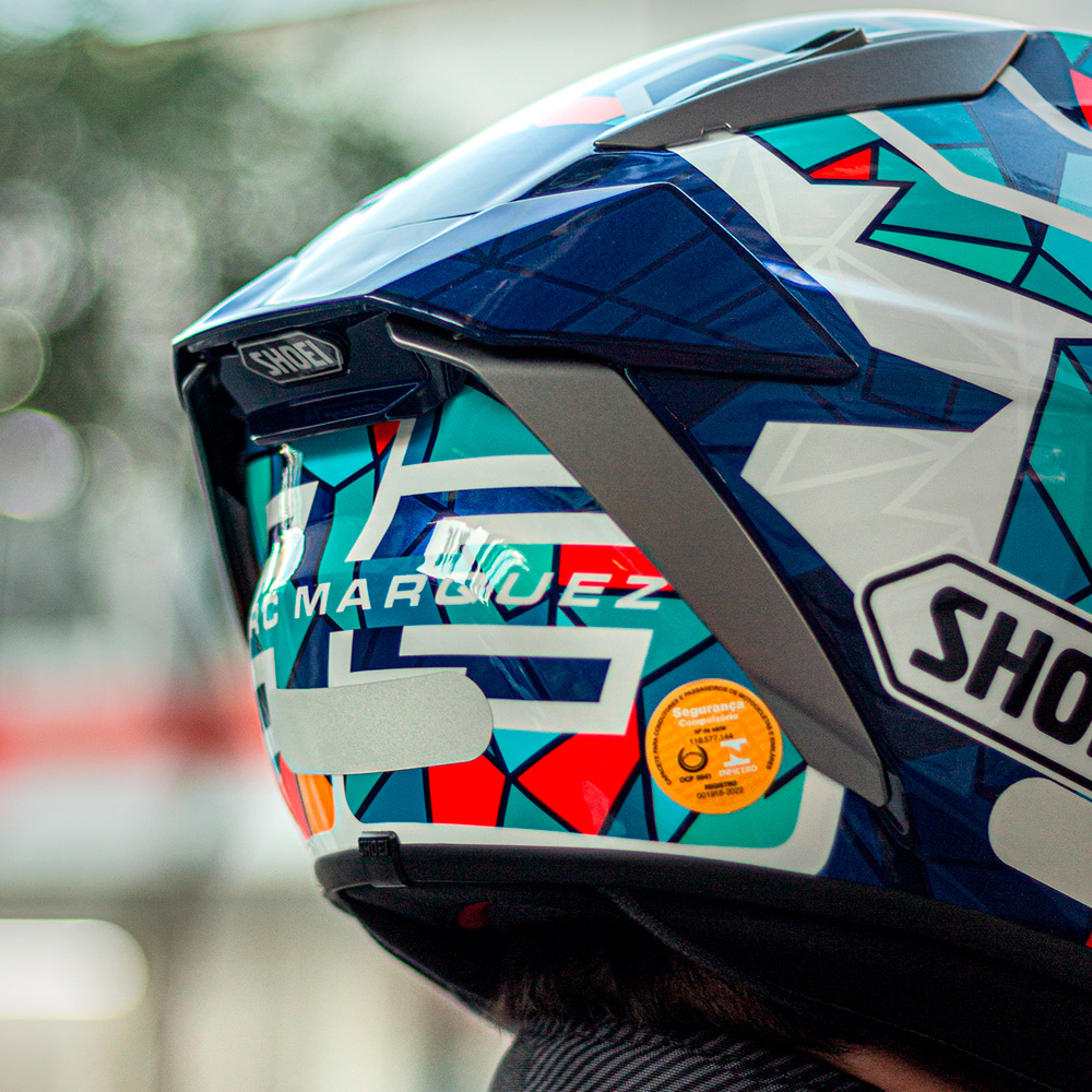 Capacete Shoei X-Spr Pro Marquez Barcelona Tc-10  - Nova Centro Boutique Roupas para Motociclistas