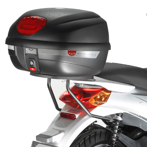 Baú Givi E33 litros Point lente Vermelha - Nova Suzuki Motos e Acessórios