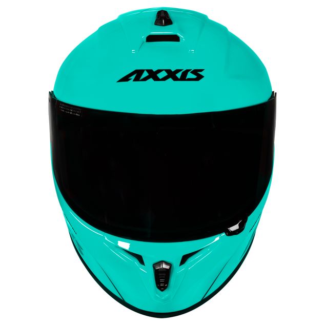 Capacete Axxis Draken Solid Mono Tifany Brilhante  - Nova Suzuki Motos e Acessórios