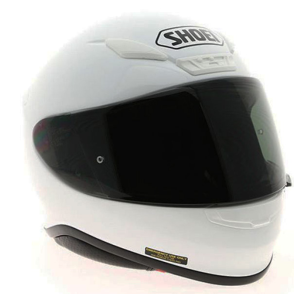 Capacete Shoei NXR Branco para Esportivas  - Nova Suzuki Motos e Acessórios