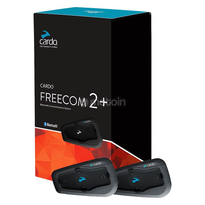 Intercomunicador Bluetooth Cardo Scala Rider Freecom 2+ Duo  - Nova Suzuki Motos e Acessórios