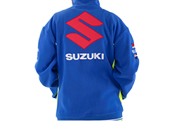 jaqueta Moleton Suzuki MotoGP 100% POLIESTER - Nova Suzuki Motos e Acessórios