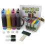 Bulk Ink TX400, TX410 com Cartuchos e 400ml Tinta Pigmentada VISUTEC