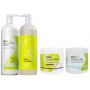Kit Deva Curl  Shampoo + cond. + Heaven in Hair + Styling Cream (4 produtos)