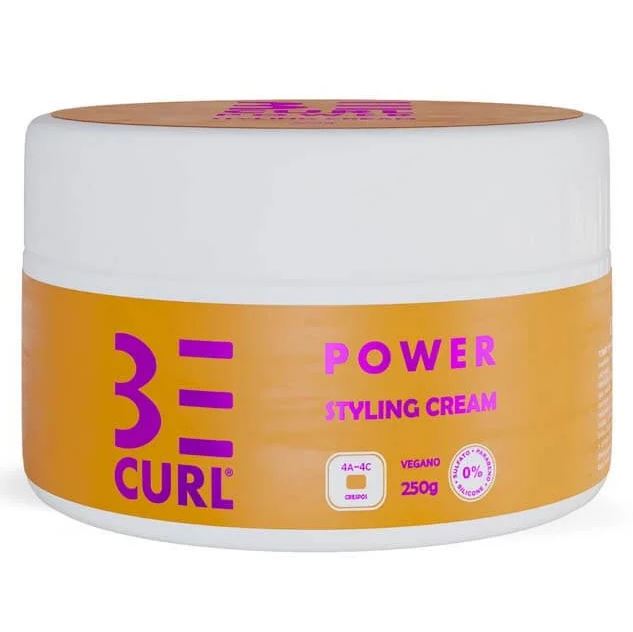 Creme de Nutrição Styling Cream Be Curl Power 250g e Óleo Nutritivo 60ml