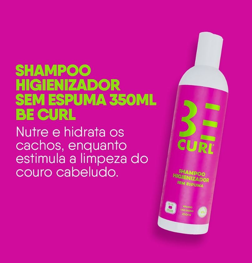 Kit Be Curl Hidratante Shampoo e Condicionador